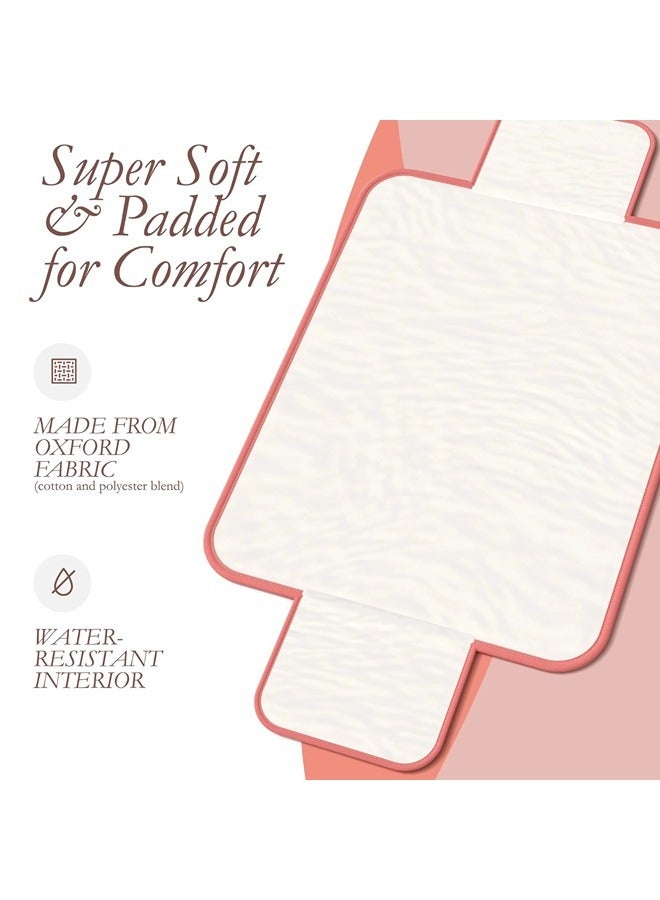 دوكو طفل الحفاضات المحمولة تغيير الحصيرة للسفر للماء المدمجة طفل تغيير الوسادة - Image 5