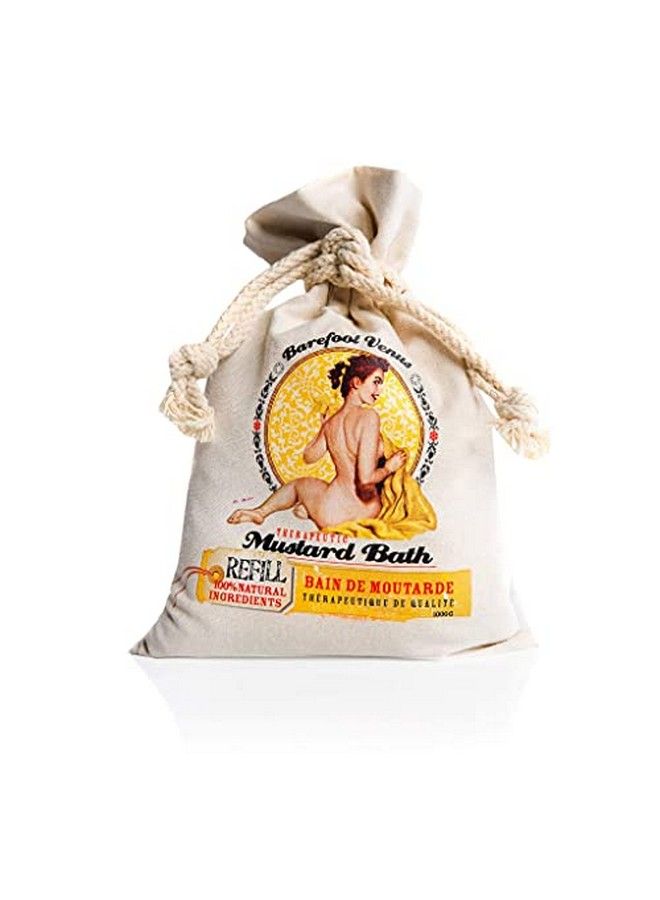 Barefoot Venus نقع ملح إبسوم مع زيوت طبيعية 100% 1000 غ (حمام الخردل) - Image 2