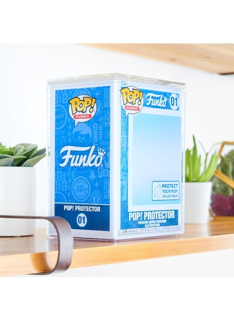 Funko Pop Premium Protector Display Cases Pop Collectable Vinyl Figures Durable Crystal Clear and Stackable Storage