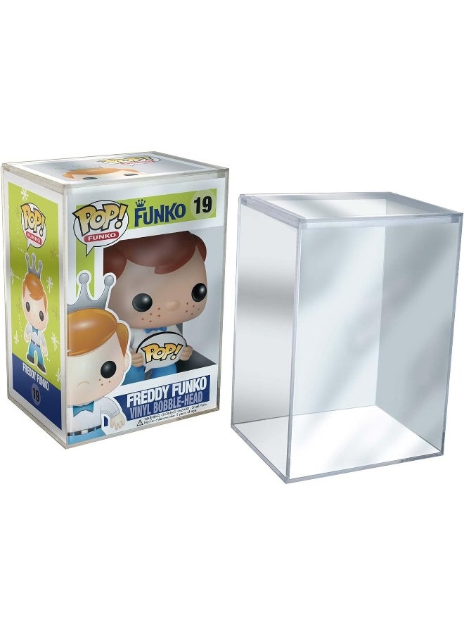 Funko Pop Premium Protector Display Cases Pop Collectable Vinyl Figures Durable Crystal Clear and Stackable Storage