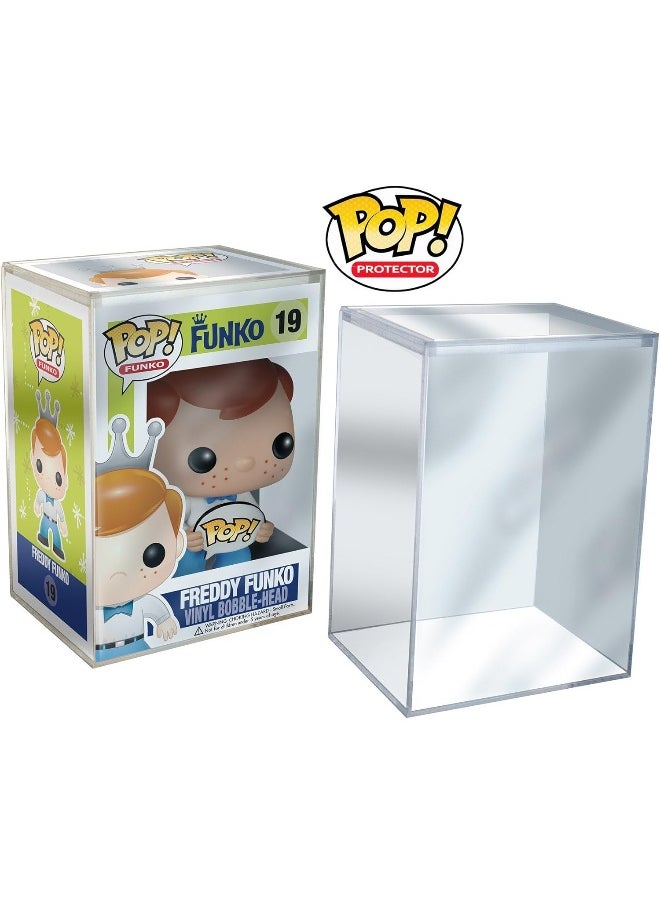 Funko Pop Premium Protector Display Cases Pop Collectable Vinyl Figures Durable Crystal Clear and Stackable Storage