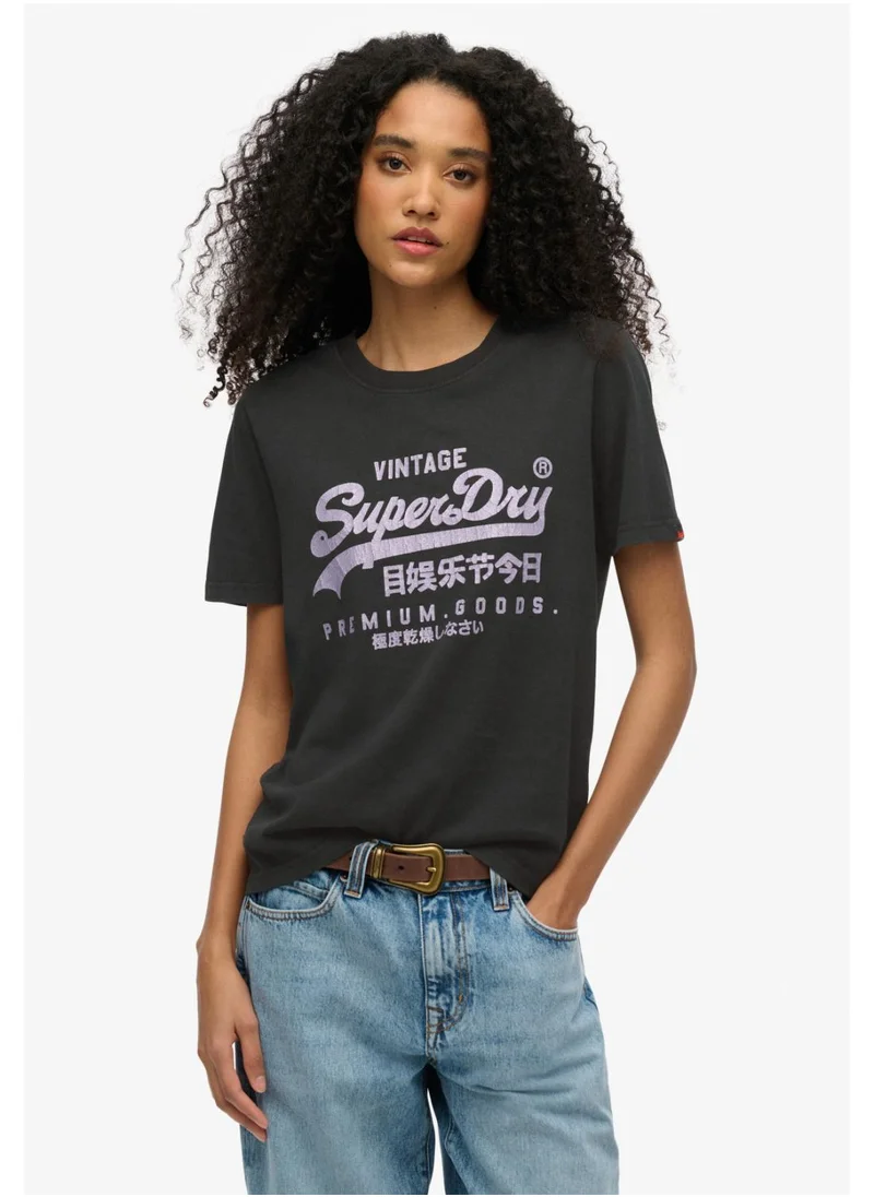 سوبر دراي Vl Metallic Relaxed Tee