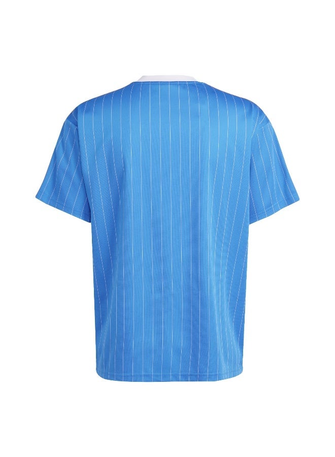 Adidas Real Icon Jsy Blue Football Jerseys For Unisex XS - Image 2