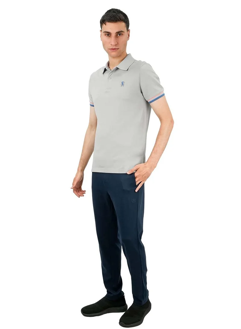 جيوردانو بولو رجالي أداء بياقة مدببة وتفاصيل مطرزة