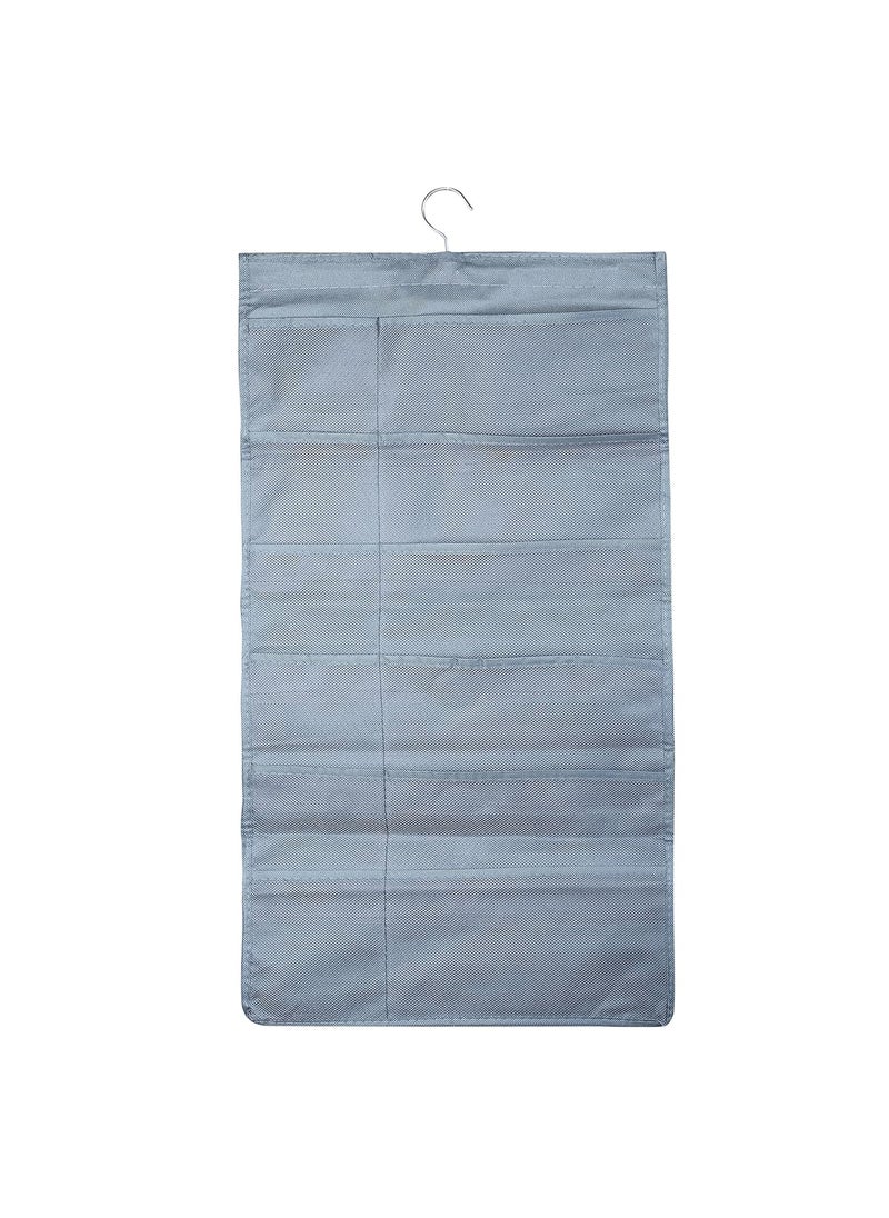 NFI essentials NFI essentials Double Sided 30 Pockets Clear Hanging Bag for Storage Organizer of Socks BraUnderwear Holding Necklaces Bracelets Rings Earrings etc  - Image 5
