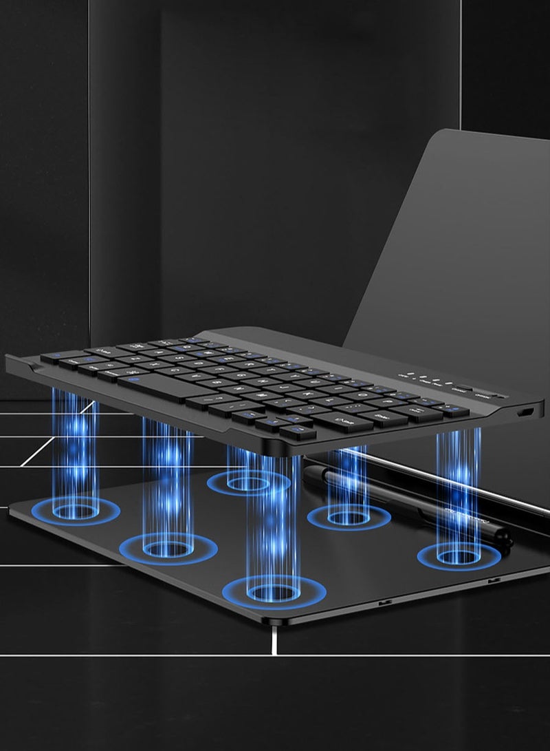 عام غطاء لـ Mate XT Ultimate يتضمن لوحة مفاتيح + غطاء معدني قابل للطي + ماوس + قلم، حامل هاتف عالمي قابل للطي لـ Huawei Mate XT Ultimate. - Image 3