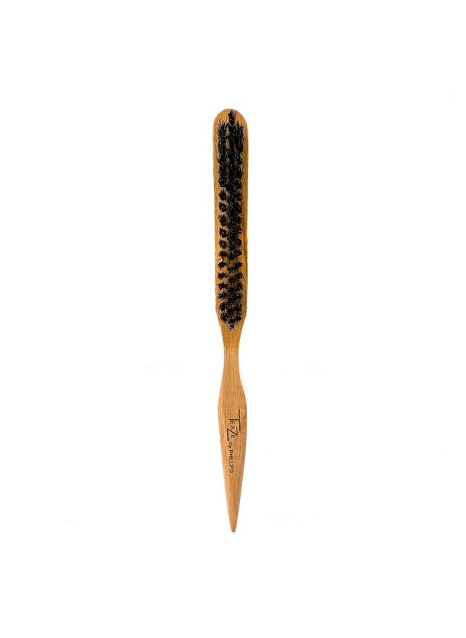 Phillips Brush Phillip Brush Teaze Ultimate Teasing & Detangling Brush Lightweight Concave Wood Ergonomic Hair Brush  - Image 1
