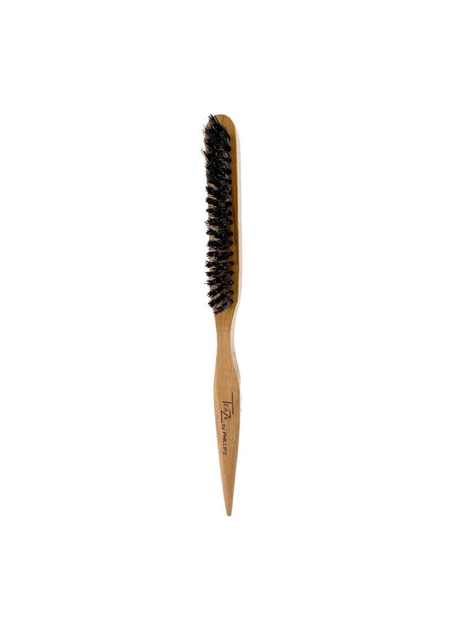 Phillips Brush Phillip Brush Teaze Ultimate Teasing & Detangling Brush Lightweight Concave Wood Ergonomic Hair Brush  - Image 3
