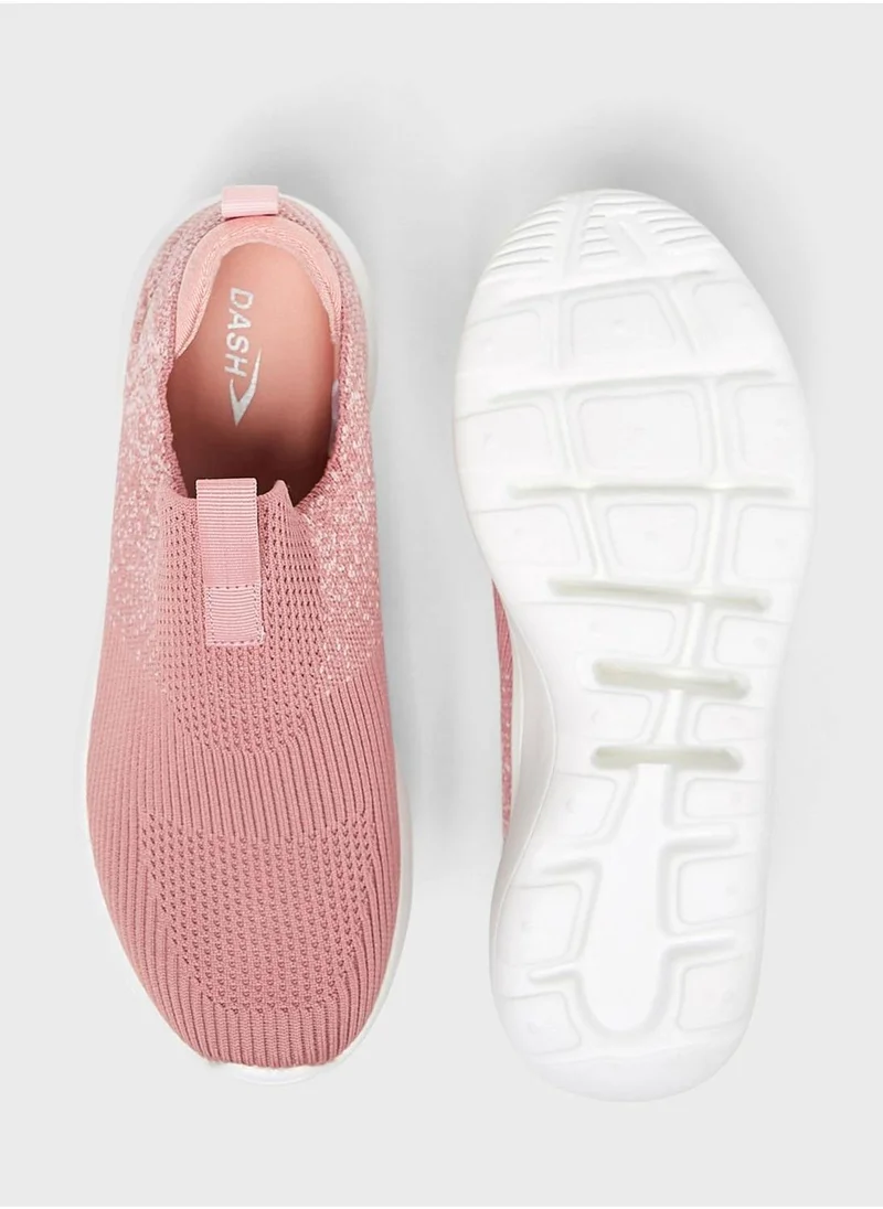 Dash Close Toe Flat Slip Ons