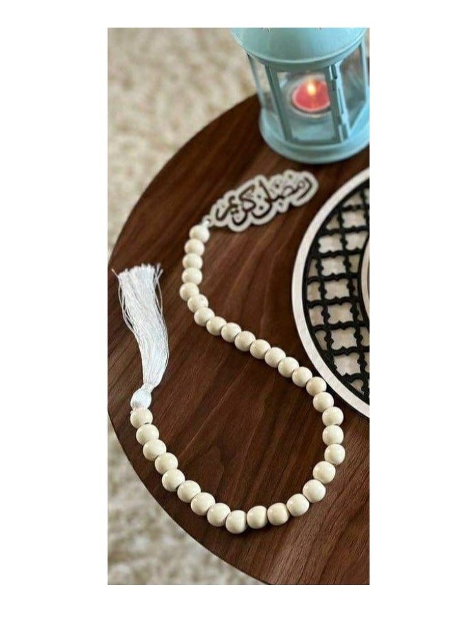 ماركة غير محددة - سبحة خشب ديكور - Image 1