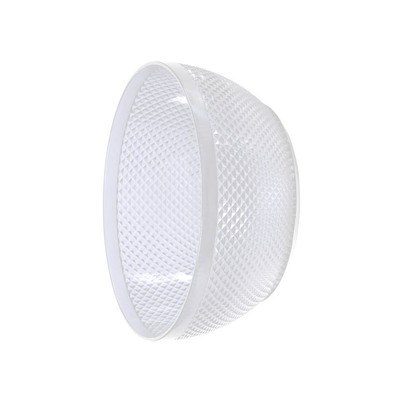 SURPRISE® Classic Round Plastic Mixing Serving Fruit Kitchen Bowl | BPA Free Non-Toxic (White) - Image 3