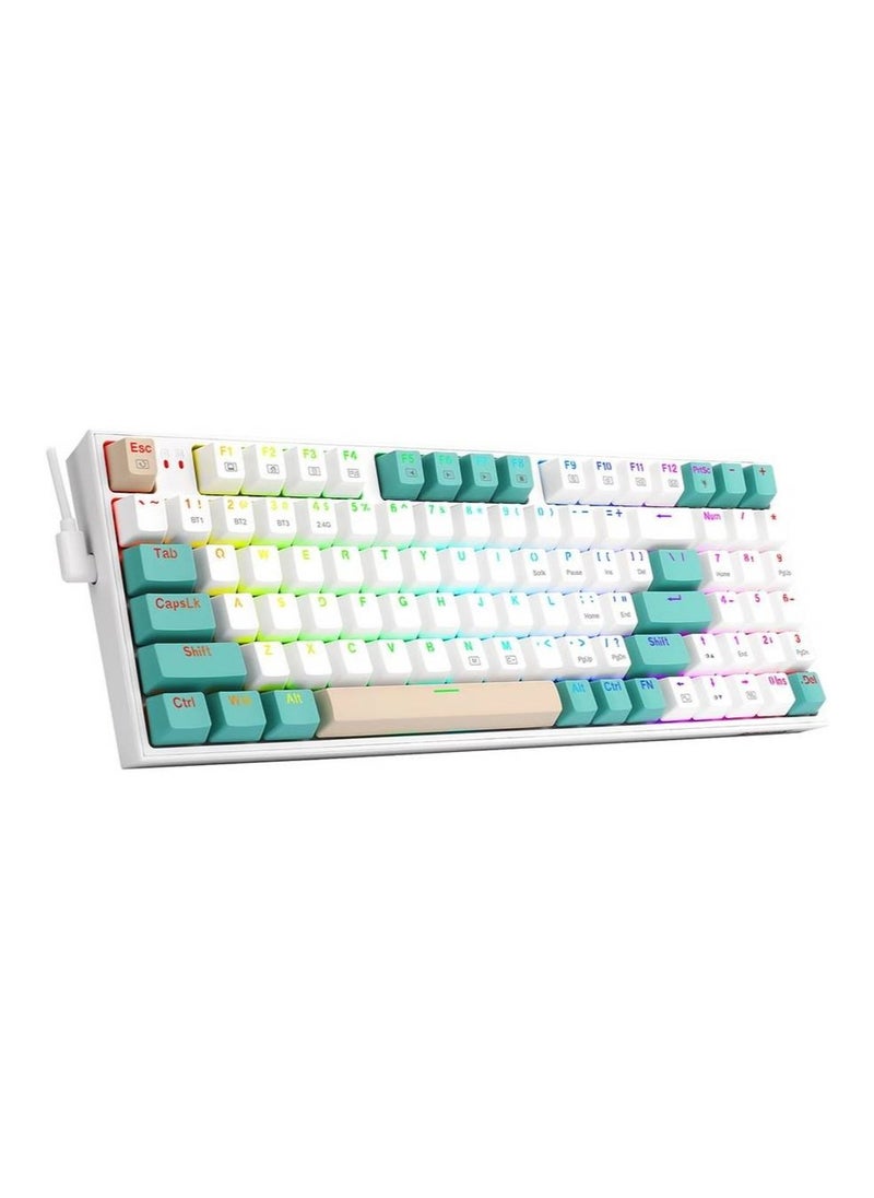 ريدراجون Redragon VEIGAR K643 90% RGB Mechanical Gaming Keyboard, 94 Keys  - Image 2