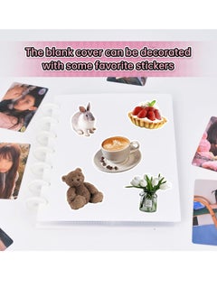 SYOSI 3 Inch Photocard Holder Book Sleeves with 30Pcs Inner Pages A5 Idol Business Card Collect 2×3 Polaroid Photo Album  - Image 4