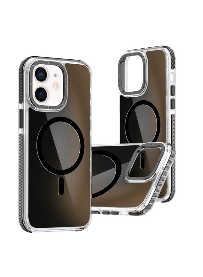 زبون جراب هاتف ماج سيف ثنائي اللون متدرج الألوان لهاتف آيفون 12 - Image 1