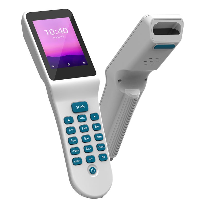 Handheld Barcode Scanner: Android 7.1 System, 4-core 1.3GHz Processor, 1GB+8GB Memory - 4G WIFI GPS BT Connectivity, 1D 2D Fast Decoding, 3400mAh Battery Portable Terminal for Warehouse Management, As - Image 3