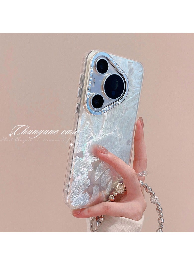 عام حالة هاتف Huawei Pura 70 Pro، لجهاز Huawei Pura 70 Pro، توفر حماية كاملة للعدسة، وامتصاص صدمات، وخفيفة الوزن، ورفيفة جدًا مع حالة هاتف رفيعة. - Image 2