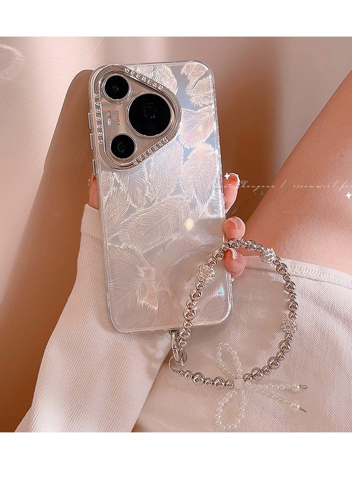 عام حالة هاتف Huawei Pura 70 Pro، لجهاز Huawei Pura 70 Pro، توفر حماية كاملة للعدسة، وامتصاص صدمات، وخفيفة الوزن، ورفيفة جدًا مع حالة هاتف رفيعة. - Image 3