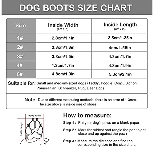 KUTKUT Dog Shoes for Hardwood Floors | Breathable pet Boots with Anti-Skid Rugged Sole | Summer Dog Booties | Pet Hiking Boots with Reflective & Adjustable Strap Zipper Closure for Small Medium Dogs - Image 4