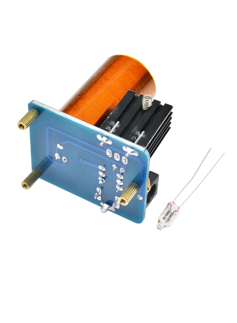 BD243 Mini Tesla Coil Kit, Magic Props Empty Lights Technology DIY Electronics, Portable Fun Science Experiment Assembled DIY Kit For School College Science Experiments, (1pc)  - Image 2