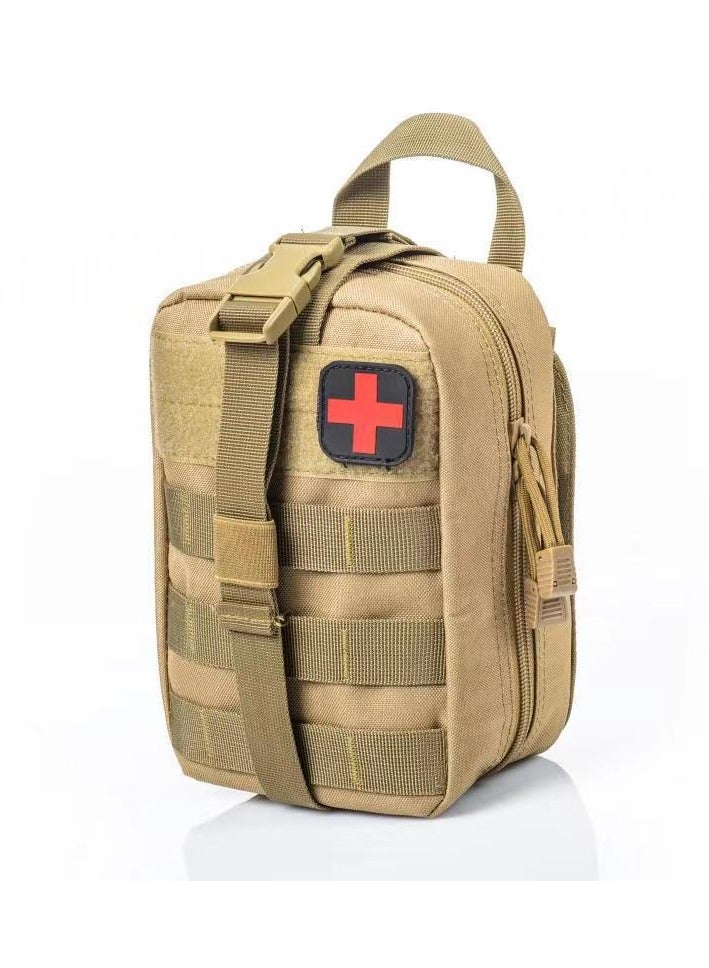 AROAQ First Aid Bag, Tactical Medical Pouch, Waterproof Lightweight  First Aid Kit Medical Bag, Emergency Survival Kit Bag For Hiking Travel Home Emergency Treatment Case, ( Green ) - Image 2