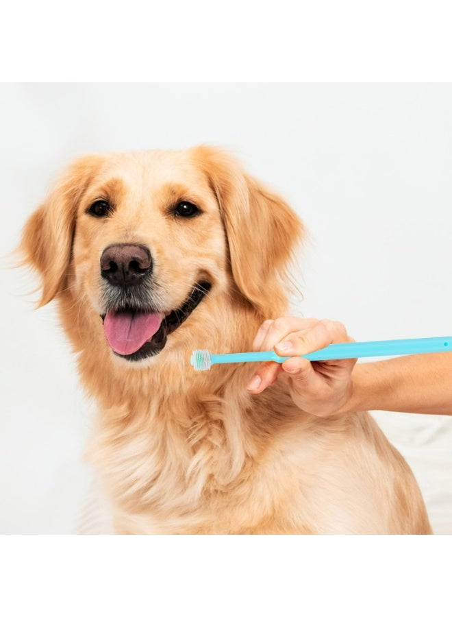 CMGTYYD 2 Pack Small Dog & Cat Toothbrush,360 Degree Soft Silicone Pet Toothbrush Cat Dental Care Dog Oral Hygiene Deep Clean Pet Teeth Cleaning Kit (Small Size) - Image 5