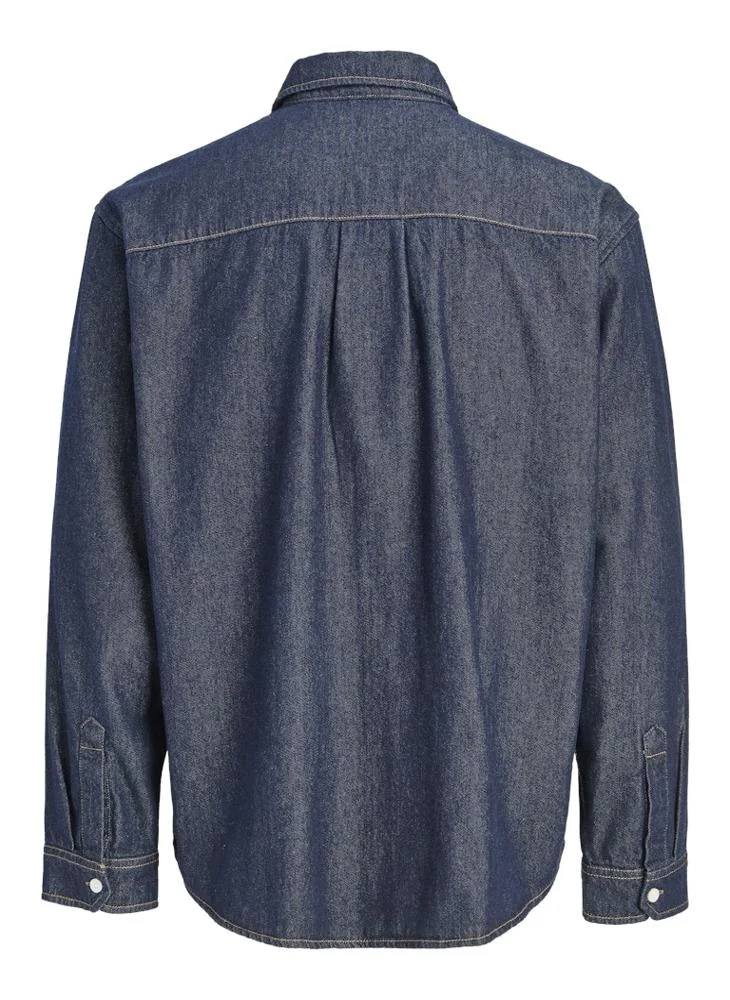 JACK & JONES  Casual Regular Fit Denim Shirt for Men | Best Price UAE