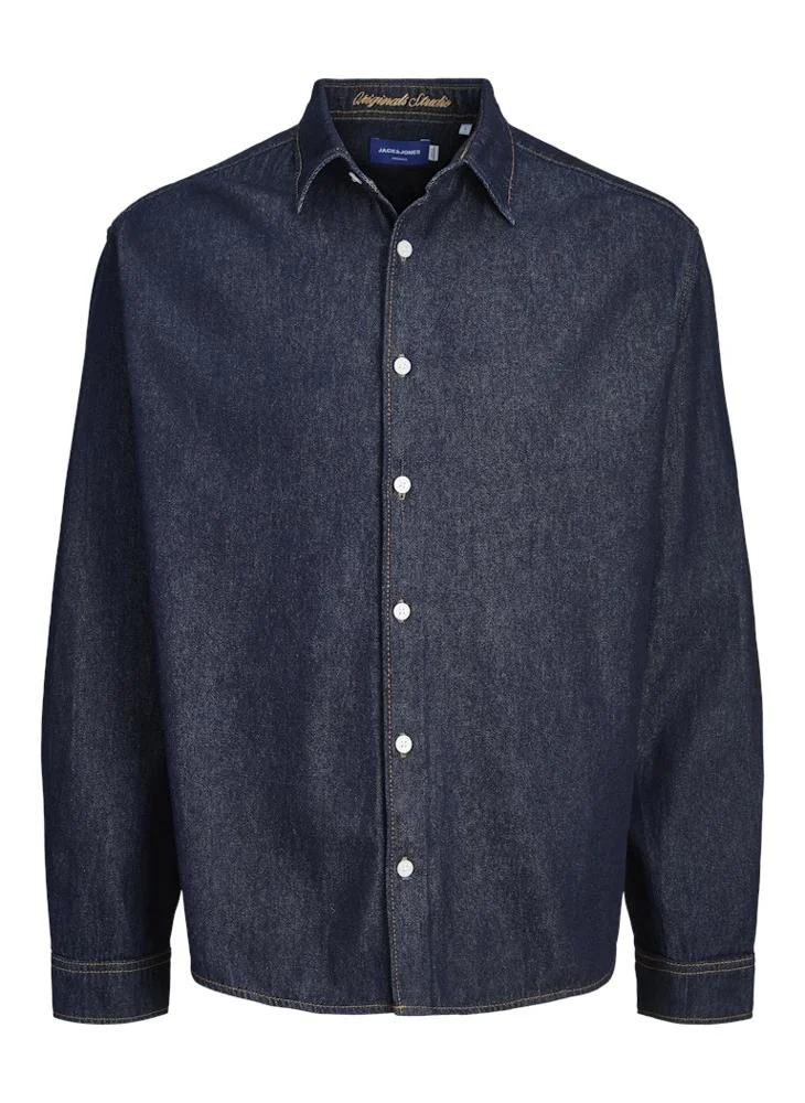 JACK & JONES  Casual Regular Fit Denim Shirt for Men | Best Price UAE