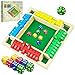 rytopt Shut The Box Game Stocking Stuffers 24 Player Family Wooden Board Table Math Games Board Games Valentines 8 Dices Tabletop Toys for School Supplies Christmas Party Favors 86 Inches - Image 2