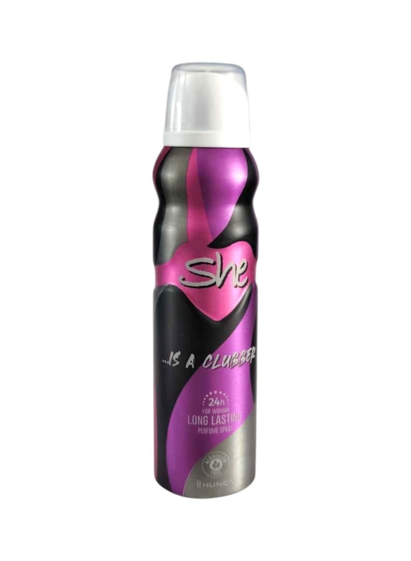 SHE Deodorant Body Spray for Women – Floral Fruity, 150 ml
