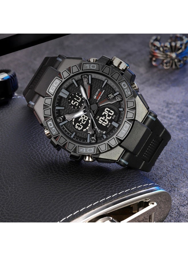 STRYVE Young Men's Stylish Sporty Style with Colorful Luminous Digital Waterproof Multifunctional Watch - Image 3