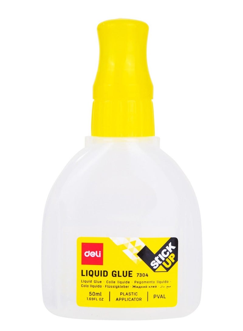 Deli 12-Piece Liquid Glue 50ml Content Per Bottle - Image 2