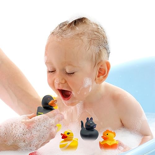 Cherislpy 36 Pcs Halloween Rubber Ducks,Baby Showers Accessories Jeep Duckies Bath Toys for Kids Halloween Party Favors,Gift Exchange (Halloween) - Image 4