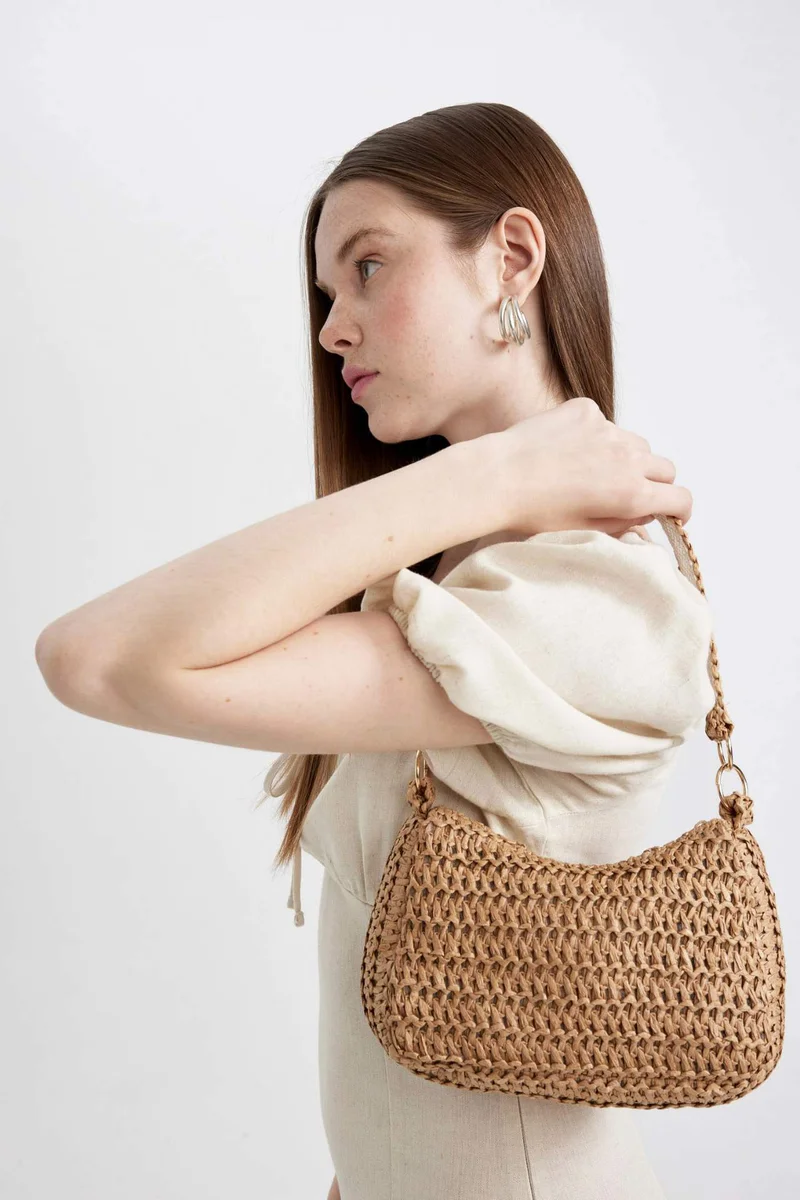 ديفاكتو Woman Straw Handbag