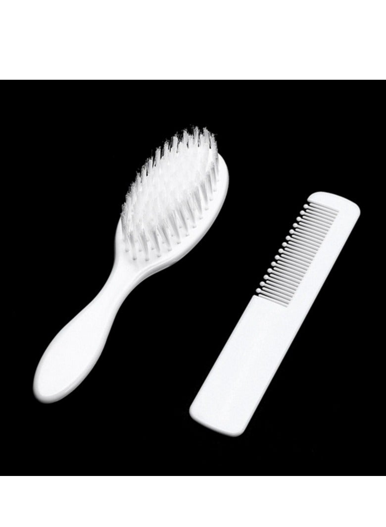 Baby Hair Brush and Scalp Massage Set: Newborn Cradle Cap Removal - Infant Comb  - Image 2