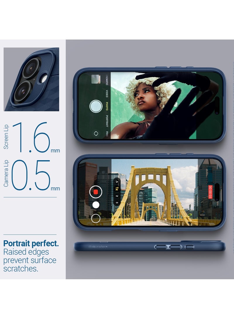 Caseology Parallax Mag for iPhone 16 MagSafe Case Cover Military Grade - Midnight Blue - Image 5