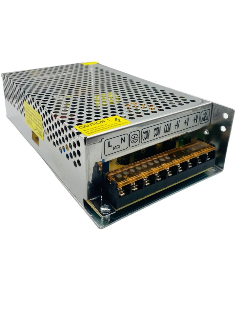 Lucky Sky 1PC AC 220V to DC 5V 40A Regulated Transformer Switching Power Supply Driver for LED Strip Light, CCTV, Radio, Computer Project. (PS-5V 40A) - Image 1