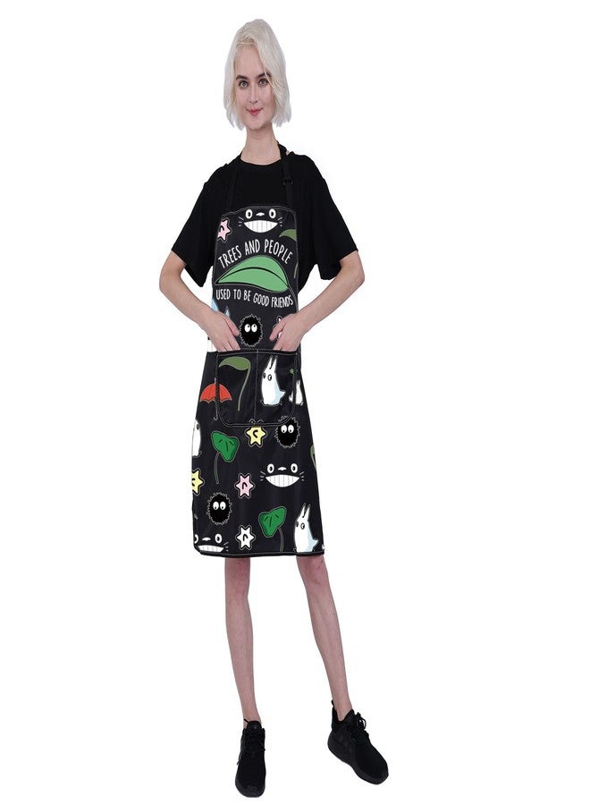 BNQL Anime Apron Cartoon Movie Anime Inspired Gifts for Anime Lover Gifts for Anime Fans Animated Movie Merch Anime Cooking Apron - Image 5