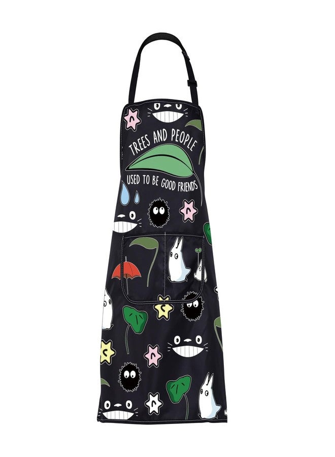 BNQL Anime Apron Cartoon Movie Anime Inspired Gifts for Anime Lover Gifts for Anime Fans Animated Movie Merch Anime Cooking Apron - Image 1