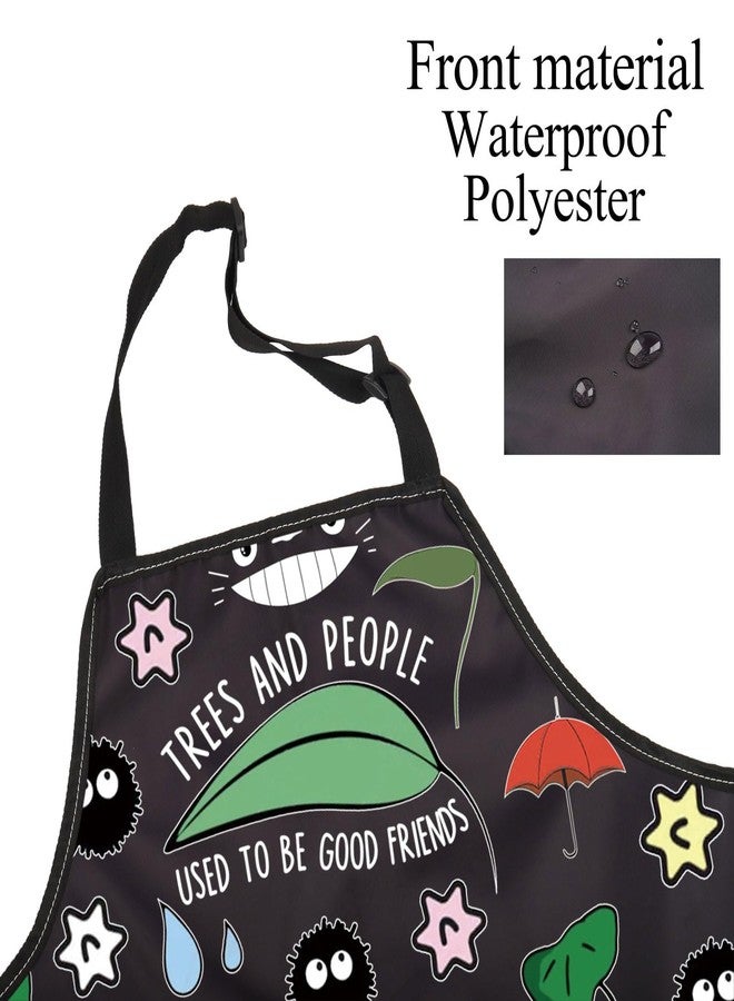 BNQL Anime Apron Cartoon Movie Anime Inspired Gifts for Anime Lover Gifts for Anime Fans Animated Movie Merch Anime Cooking Apron - Image 3