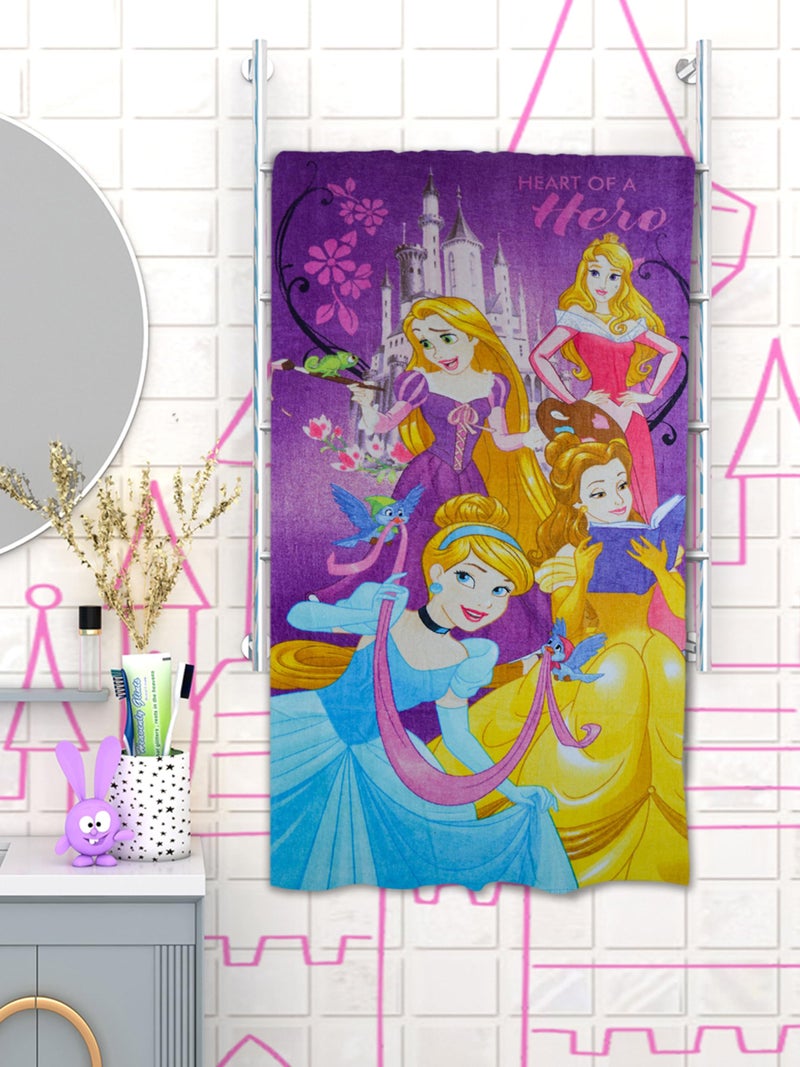 Athom Living Capatible with Princess Kids Bath Towel 350 GSM 60x120 cm - Image 1
