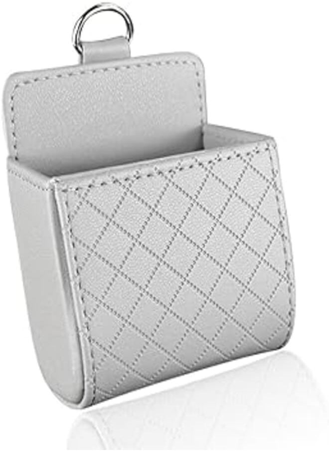 YOSOO Yosoo Car Seat Back Air Vent Tidy Storage Car Air Vent Organizer Bag Case Organizer Holder Pounch Box For Cellphone (Gray) 