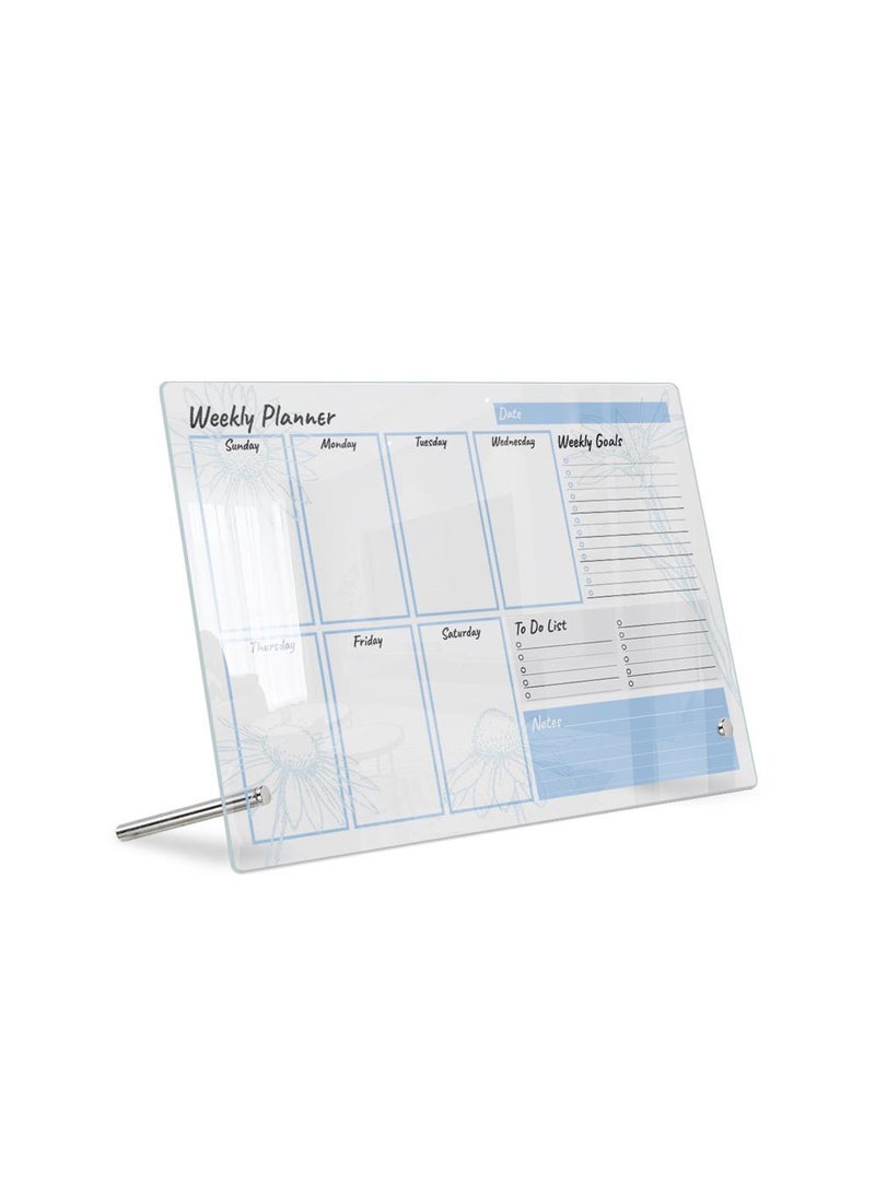 Acrylic Week Plan Desktop Memo Message Board Erasable Office Memo Writing Board - Image 3
