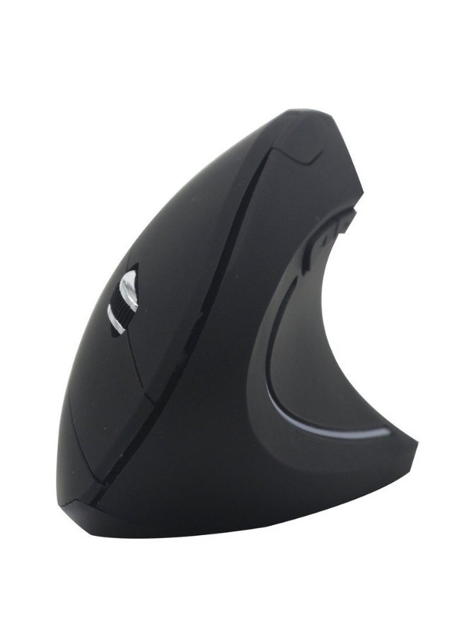 Wireless mouse, ergonomic, silent click, with RGB lighting, supports dual modes (Bluetooth/2.4G USB), suitable for computers, laptops, PCs, MacBooks, and Linux systems (black). - Image 3