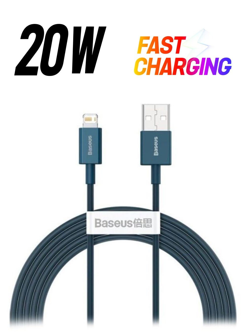 baseus Baseus iPhone Cable Usb To Lightning 2m usba 2 M 2.4 A