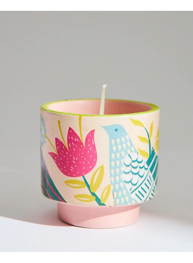 Chumbak White Lily Soy Wax Candle - Small