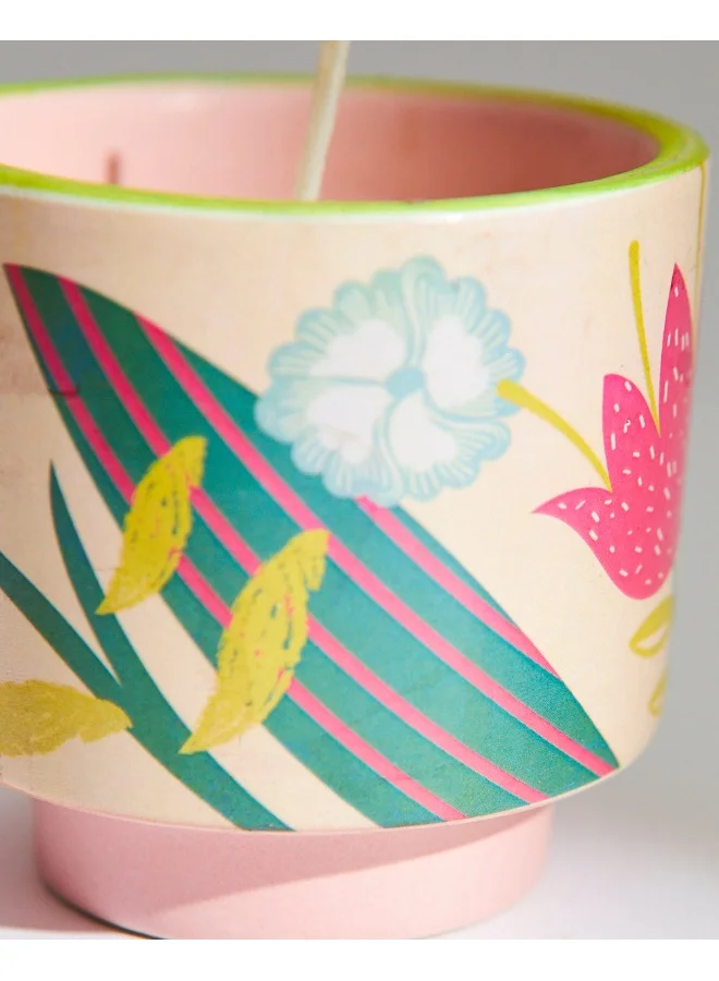 Chumbak White Lily Soy Wax Candle - Small