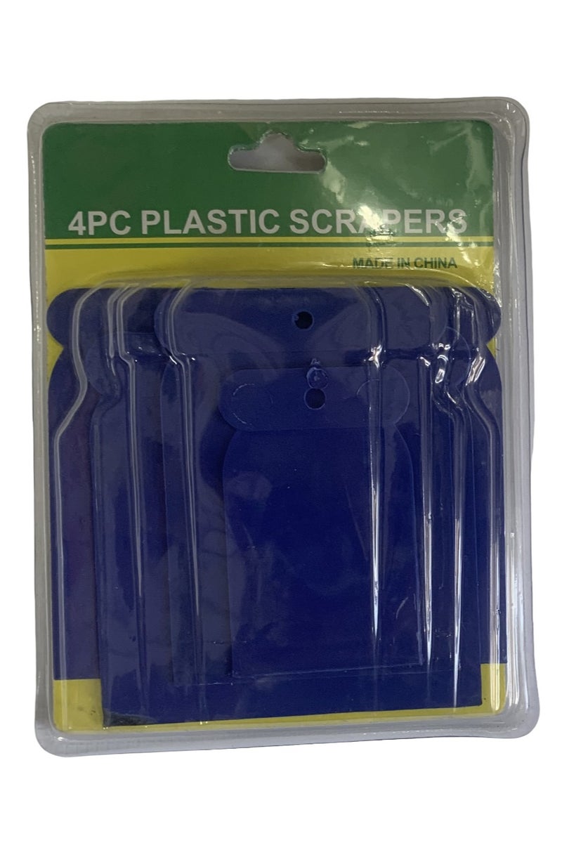 Scrapers - Plastic - 4 Pcs