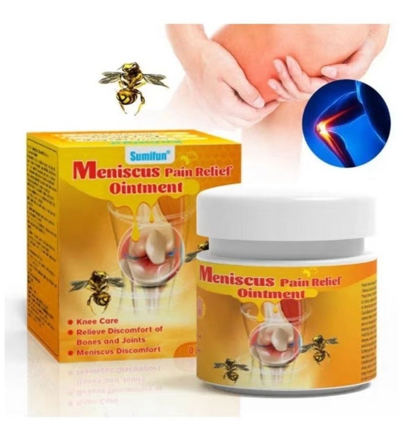 Sumifun Meniscus Pain Relief Ointment for Knee Health, Powerful Herbal Joint Care Solution Helps Reduce Pain, Swelling and Bone Discomfort, Suitable for All Ages and Everyday Pain Management – 20g - Image 1