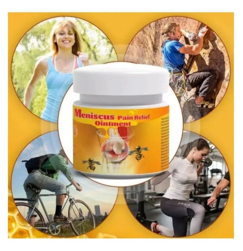 Sumifun Meniscus Pain Relief Ointment for Knee Health, Powerful Herbal Joint Care Solution Helps Reduce Pain, Swelling and Bone Discomfort, Suitable for All Ages and Everyday Pain Management – 20g - Image 3