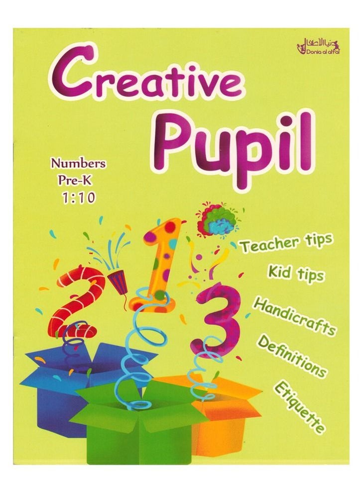 Book Creative Pupil Numbers From 1 To 10 